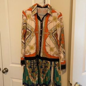 SHEIN dress - knockoff of a Zara dress